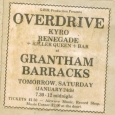 Overdrive ticket