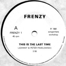 FRENZY - This is The Last Time