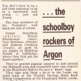 Argon in the press